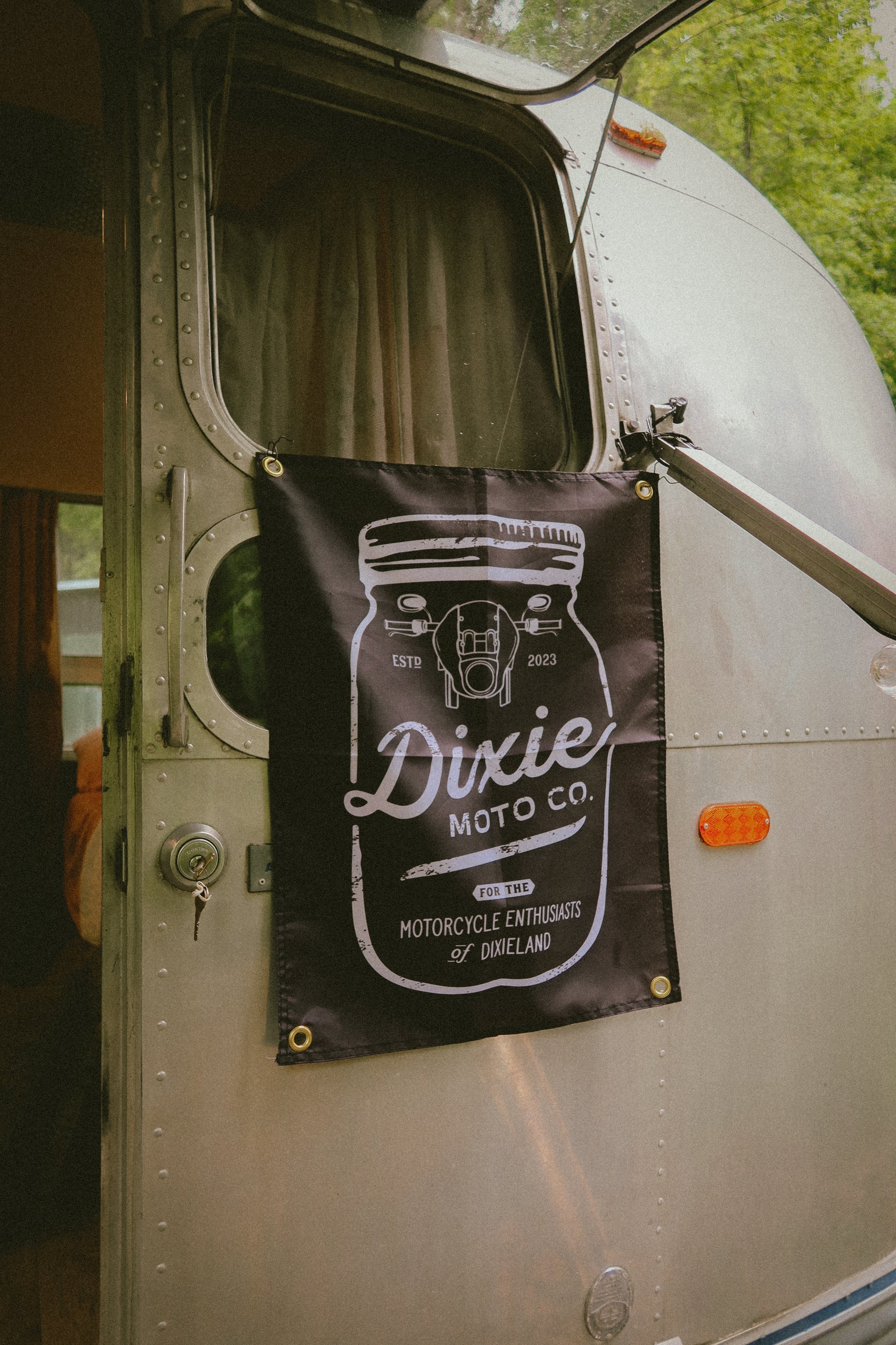Dixie Moto Garage Banner
